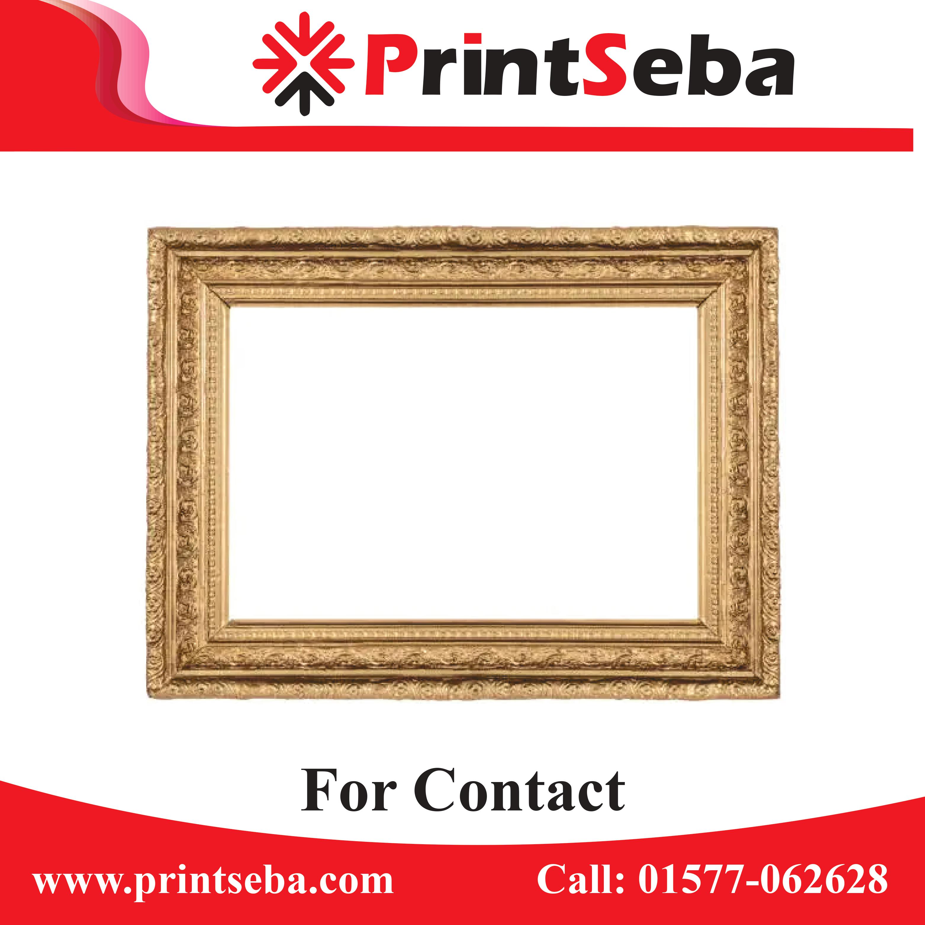 Photo Frame (Size 4"-6") With Lab Print